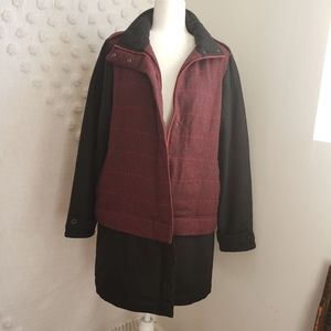 PRANA Burgundy Caprise Jacket